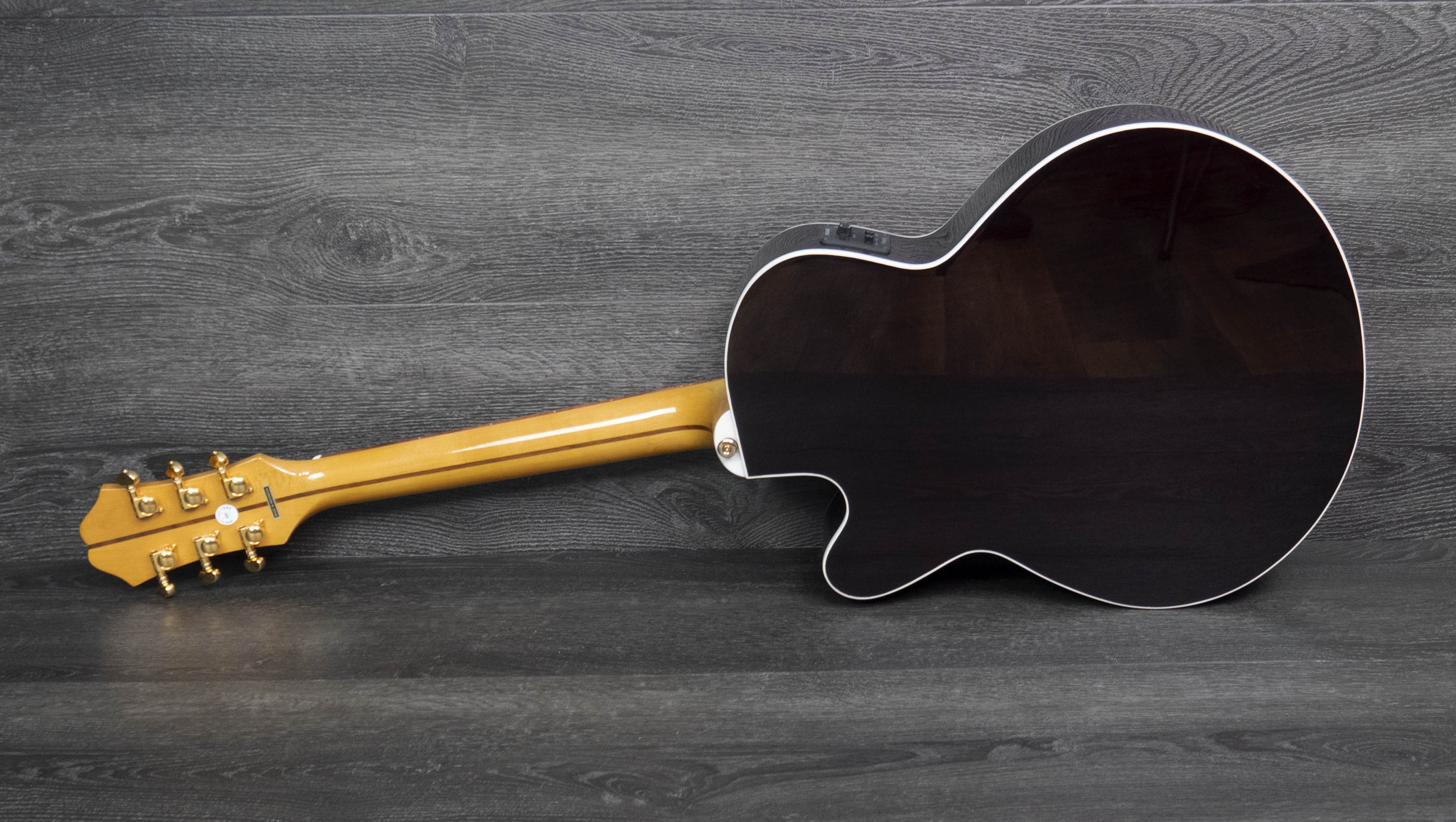 Epiphone J-200 EC Studio Parlour Electro-Acoustic, Vintage Natural