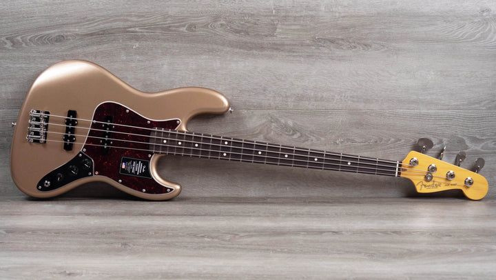 Fender American Professional Classic Jazz Bass, Rosewood Fingerboard, Faded Firemist Gold
