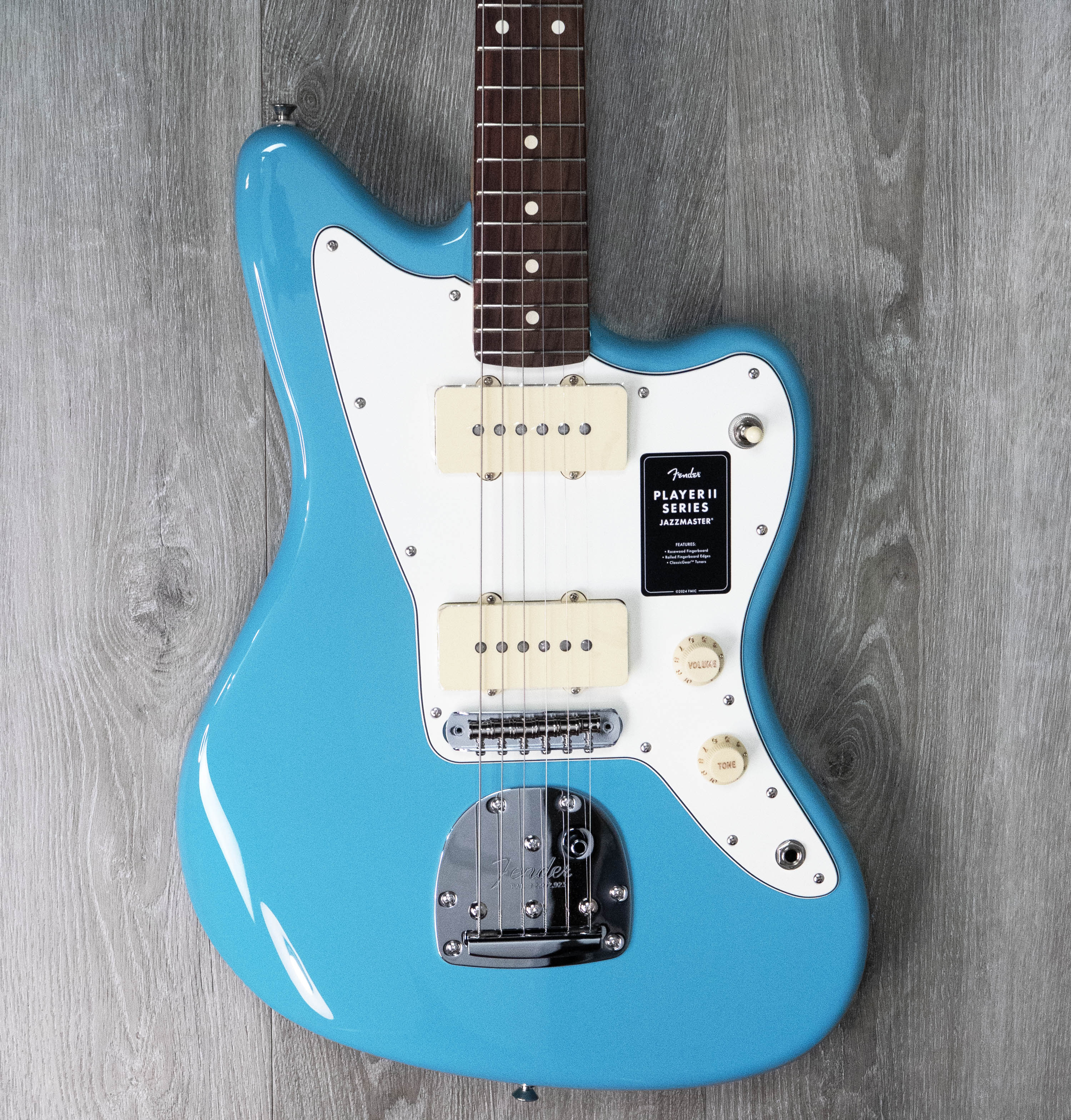 Fender Player II Jazzmaster, Rosewood Fingerboard, Aquatone Blue
