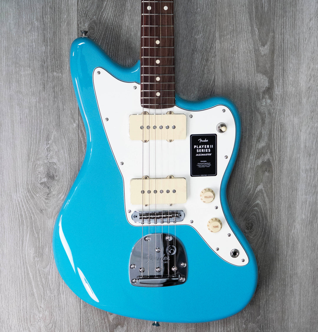 Fender Player II Jazzmaster, Rosewood Fingerboard, Aquatone Blue