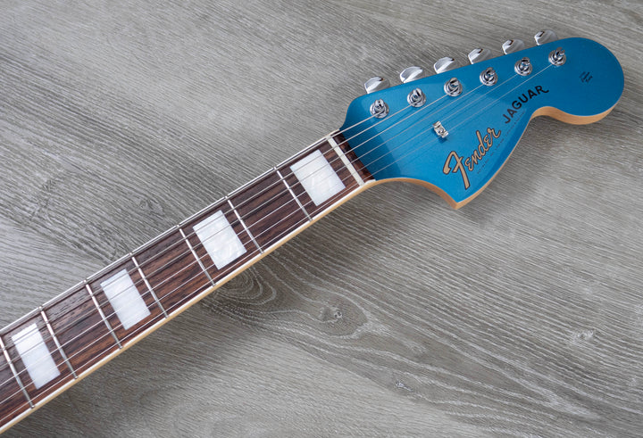 Fender Made in Japan Traditional Late 60s Jaguar, Rosewood Fingerboard, Lake Placid Blue