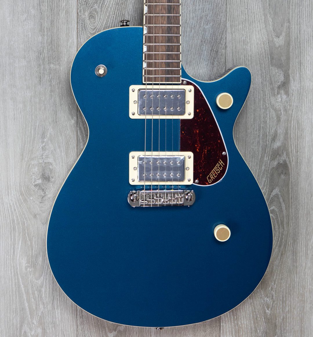 Streamlined Jet Gretsch Streamliner Jet Club Single Cut with Wraparound, Dark Denim – A ...