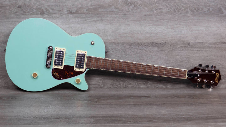 Gretsch Streamliner Jet Club Single Cut with Wraparound, Mint Metallic