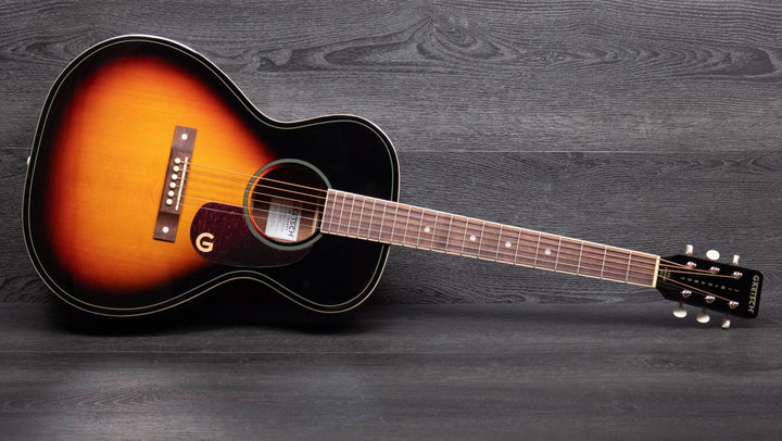 Gretsch Limited Edition Jim Dandy Concert, Solid Top, Walnut Fingerboard, Heritage Burst