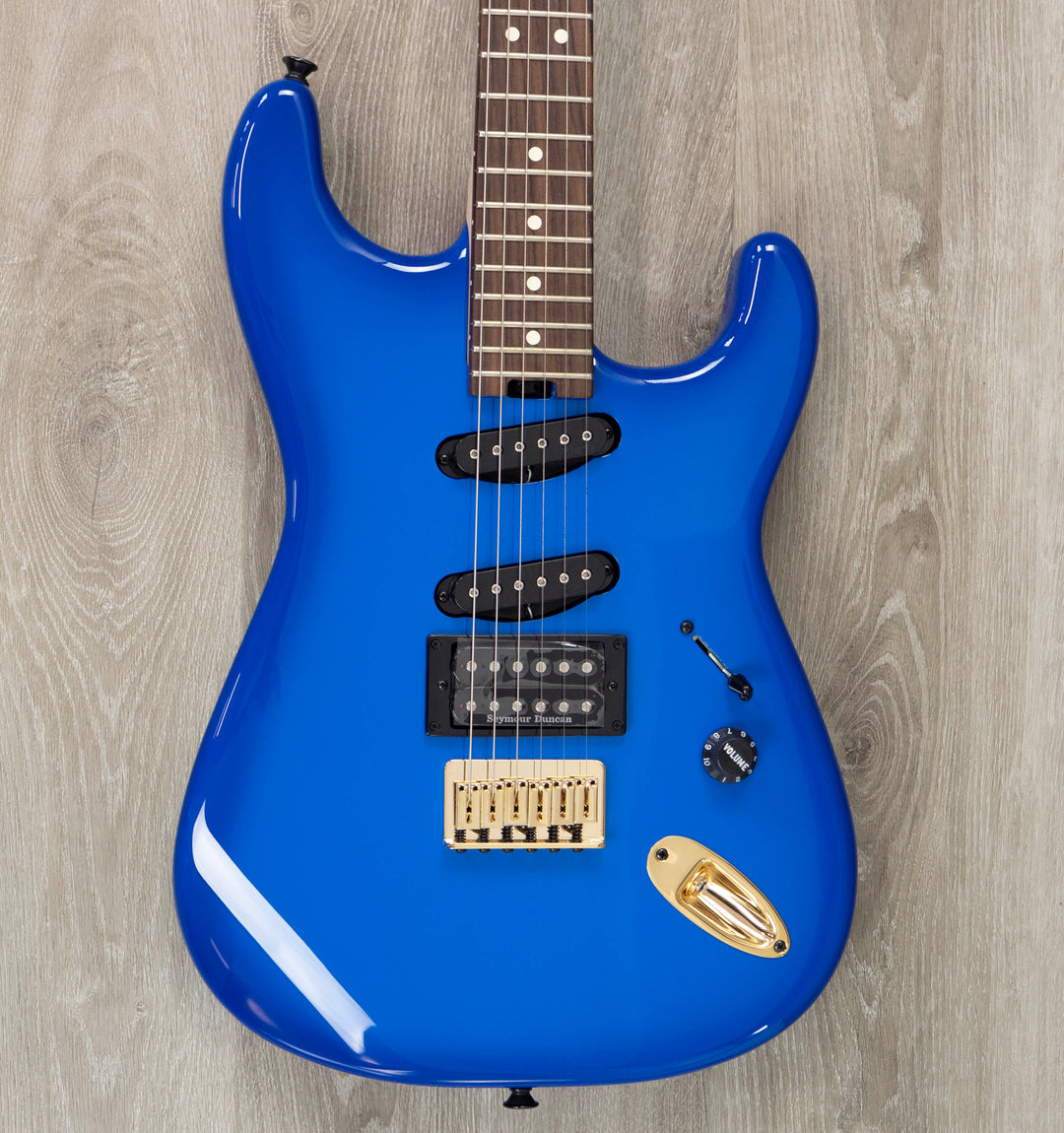 Charvel Jake E Lee Signature Pro-Mod San-Dimas Style 1 HSS HT, Rosewood Fingerboard, Blue Burst