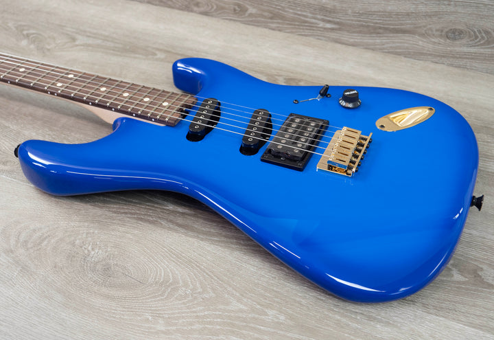 Charvel Jake E Lee Signature Pro-Mod San-Dimas Style 1 HSS HT, Rosewood Fingerboard, Blue Burst