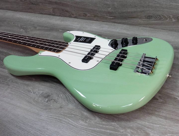 Fender Player II Jazz Bass, touche en palissandre, bouleau vert