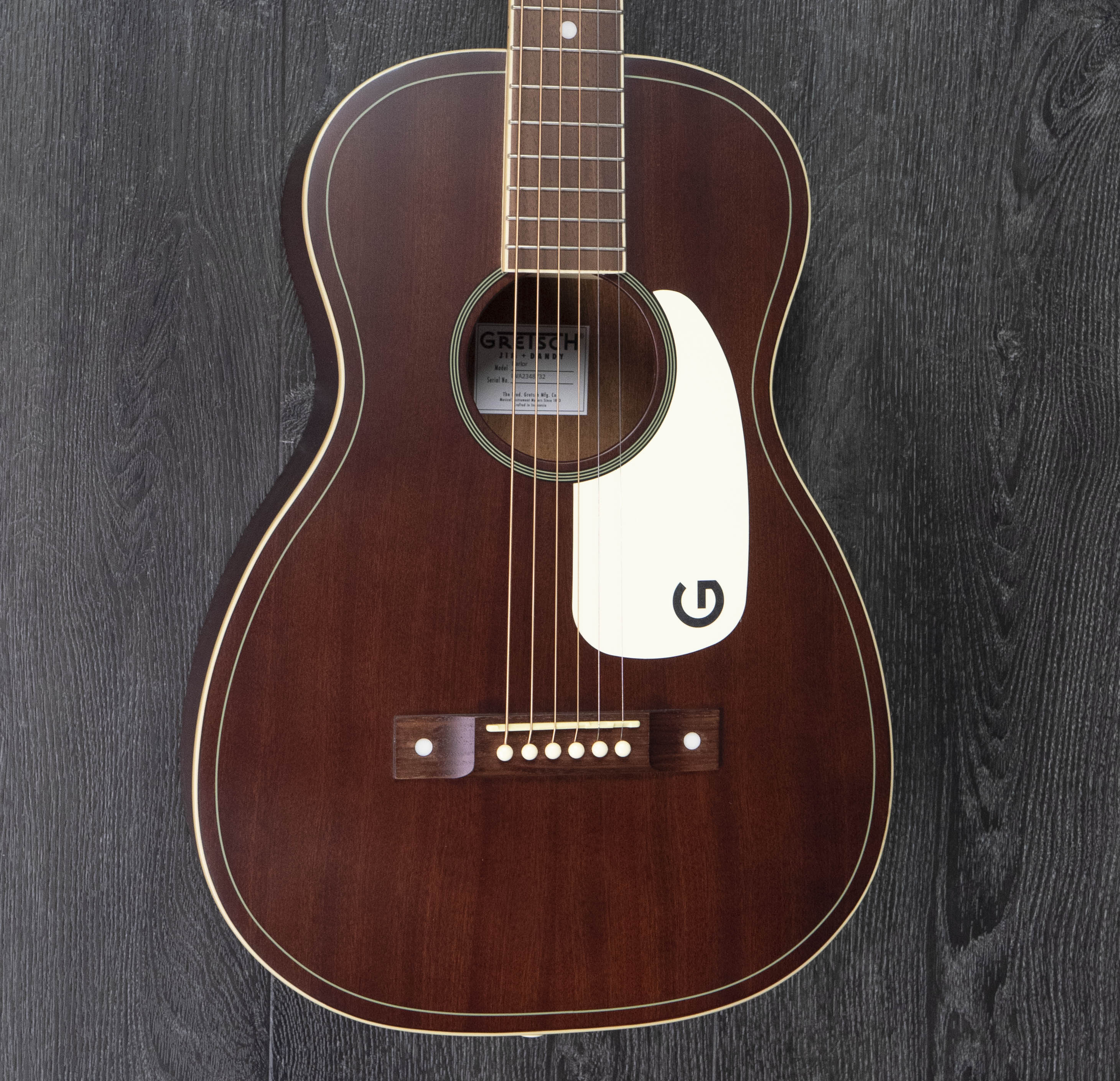 Gretsch Jim Dandy Parlour, Walnut Fingerboard, Aged White