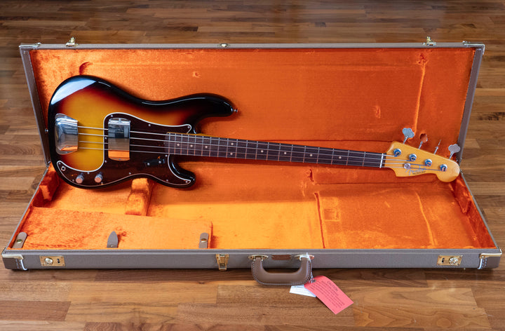 Fender James Jamerson 1962 Precision Bass, Rosewood Fingerboard, 3-Tone Sunburst