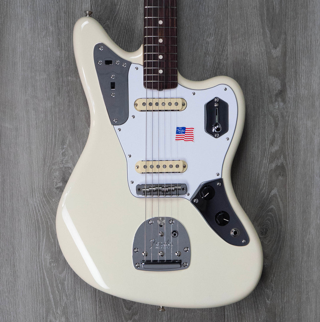 Fender Johnny Marr Jaguar, Rosewood Fingerboard, Olympic White