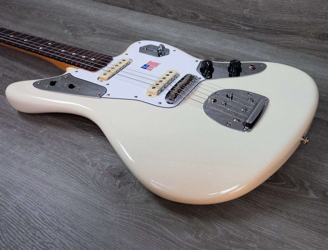 Fender Johnny Marr Jaguar, Rosewood Fingerboard, Olympic White
