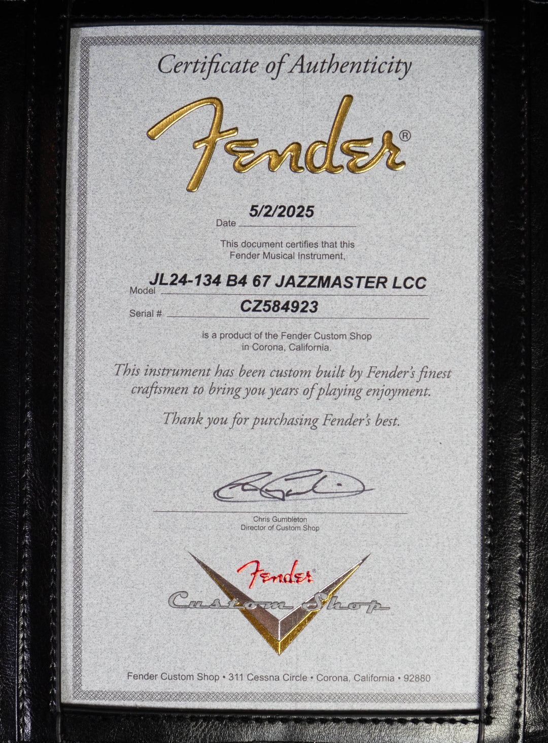 Fender Custom Shop 1967 Jazzmaster Lush Closet Classic, Rosewood Fingerboard, Shell Pink