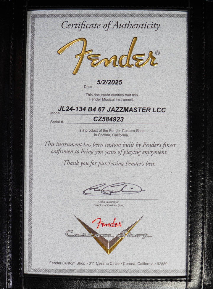 Fender Custom Shop 1967 Jazzmaster Lush Closet Classic, Rosewood Fingerboard, Shell Pink