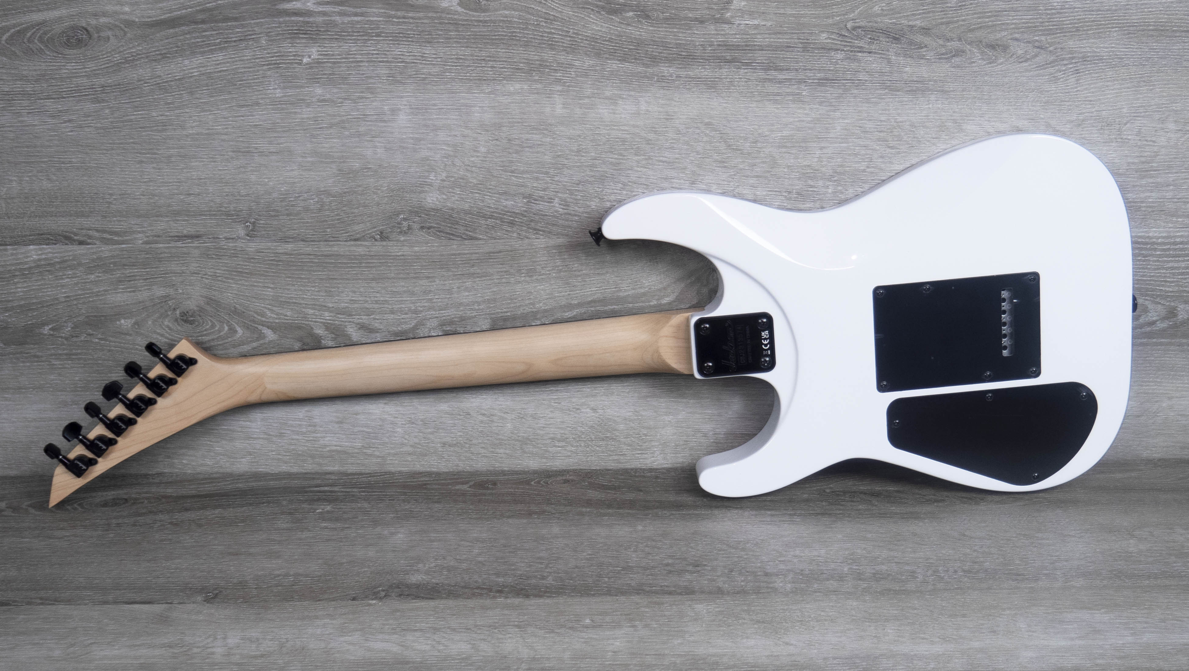 Jackson JS Series Dinky JS11, Amaranth Fingerboard, Snow White – A