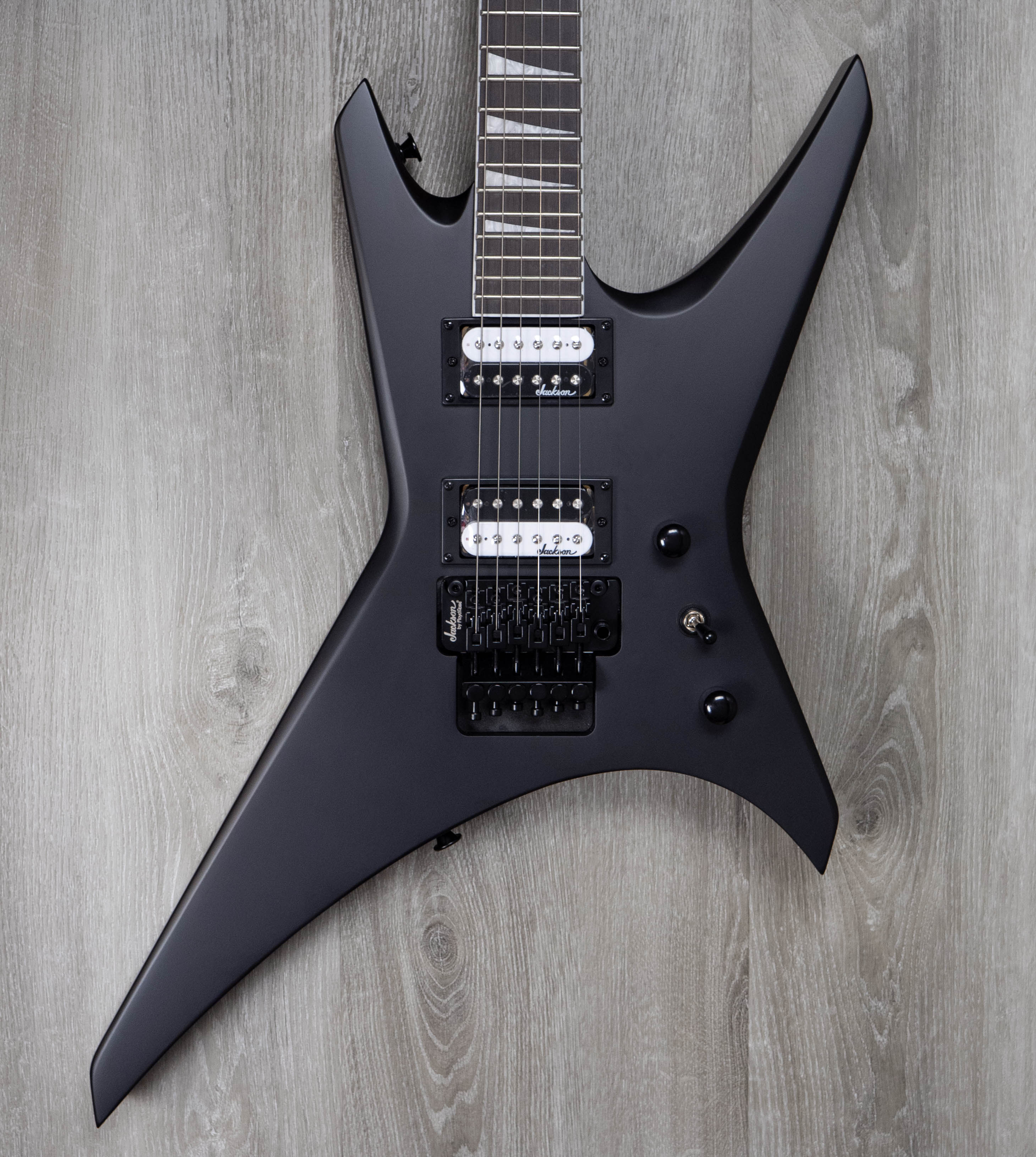 Jackson JS Series Warrior JS32, Amaranth Fingerboard, Satin Black