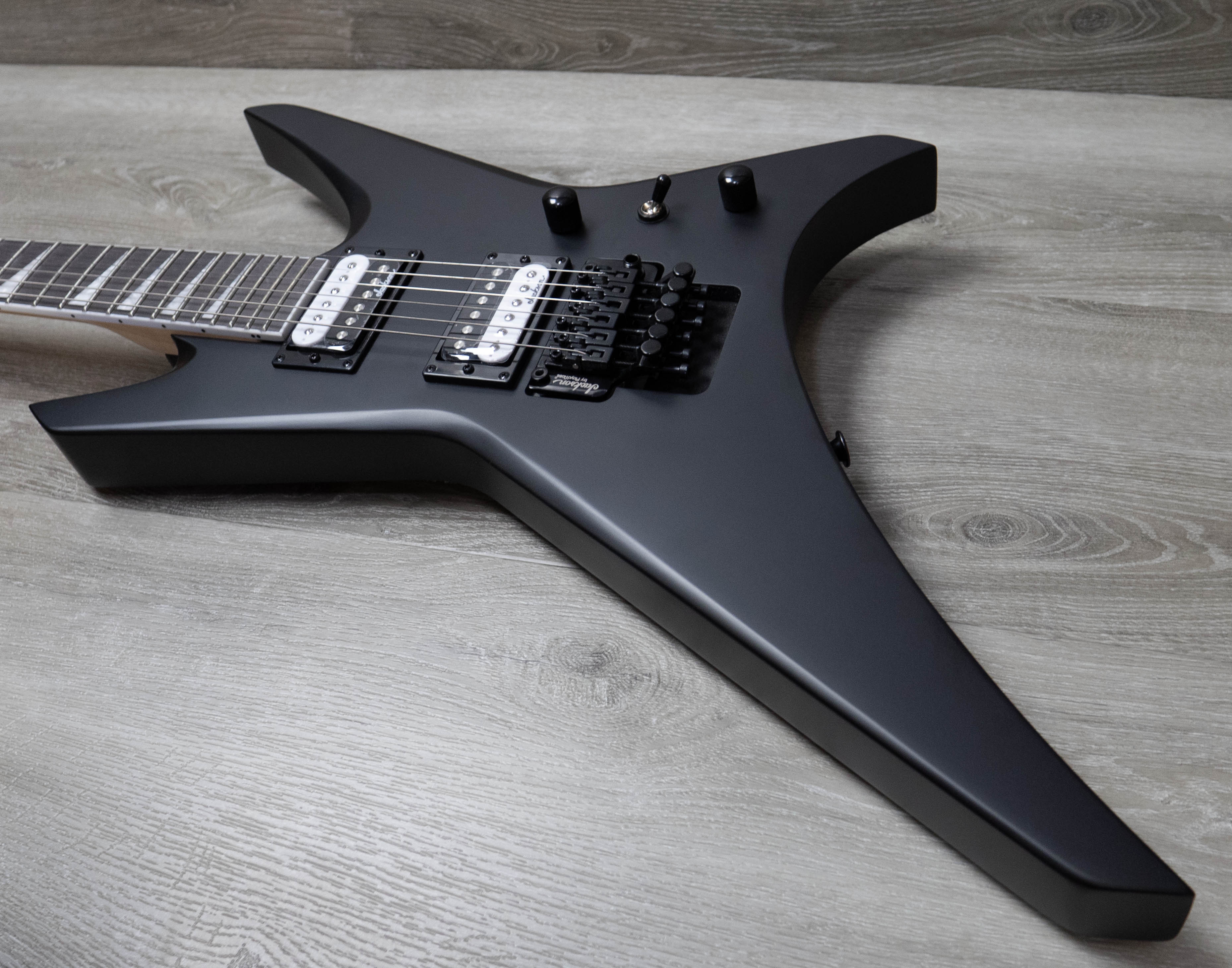 Jackson JS Series Warrior JS32, Amaranth Fingerboard, Satin Black