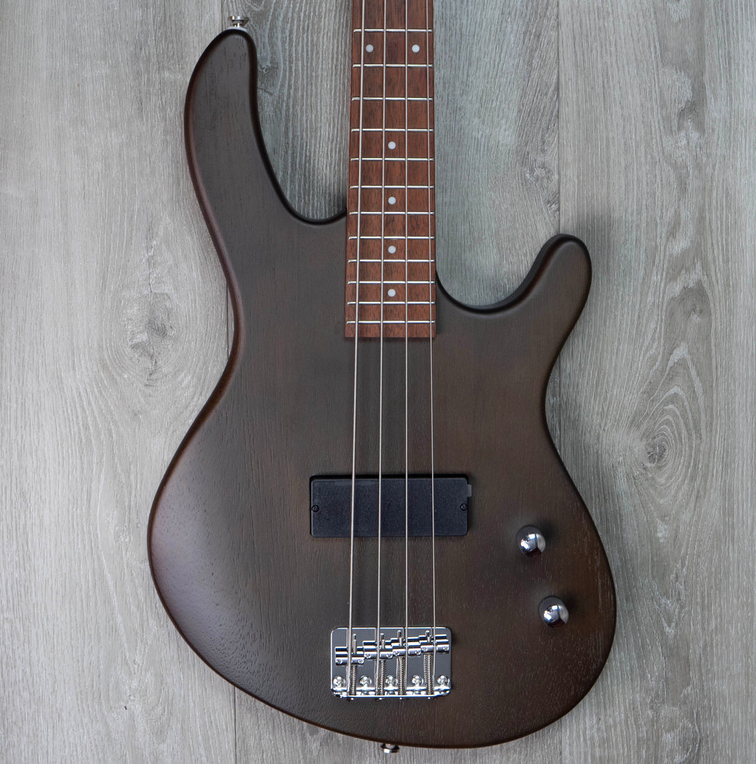 Cort Action Bass Junior, Open Pore Walnut