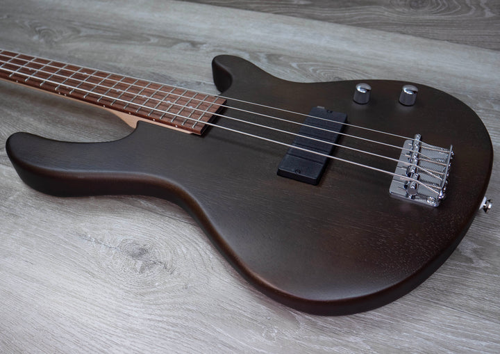 Cort Action Bass Junior, Open Pore Walnut