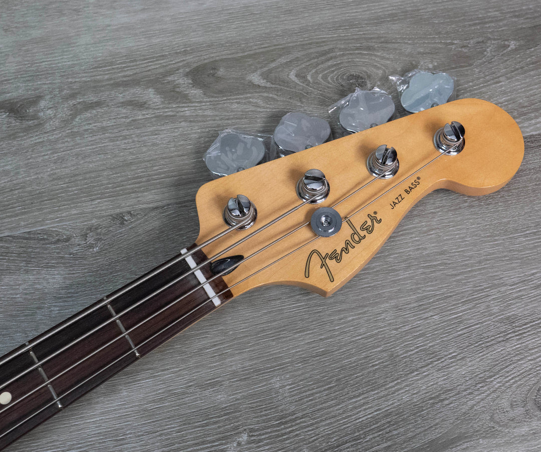 Fender Player II Jazz Bass, touche en palissandre, jaune Hialeah