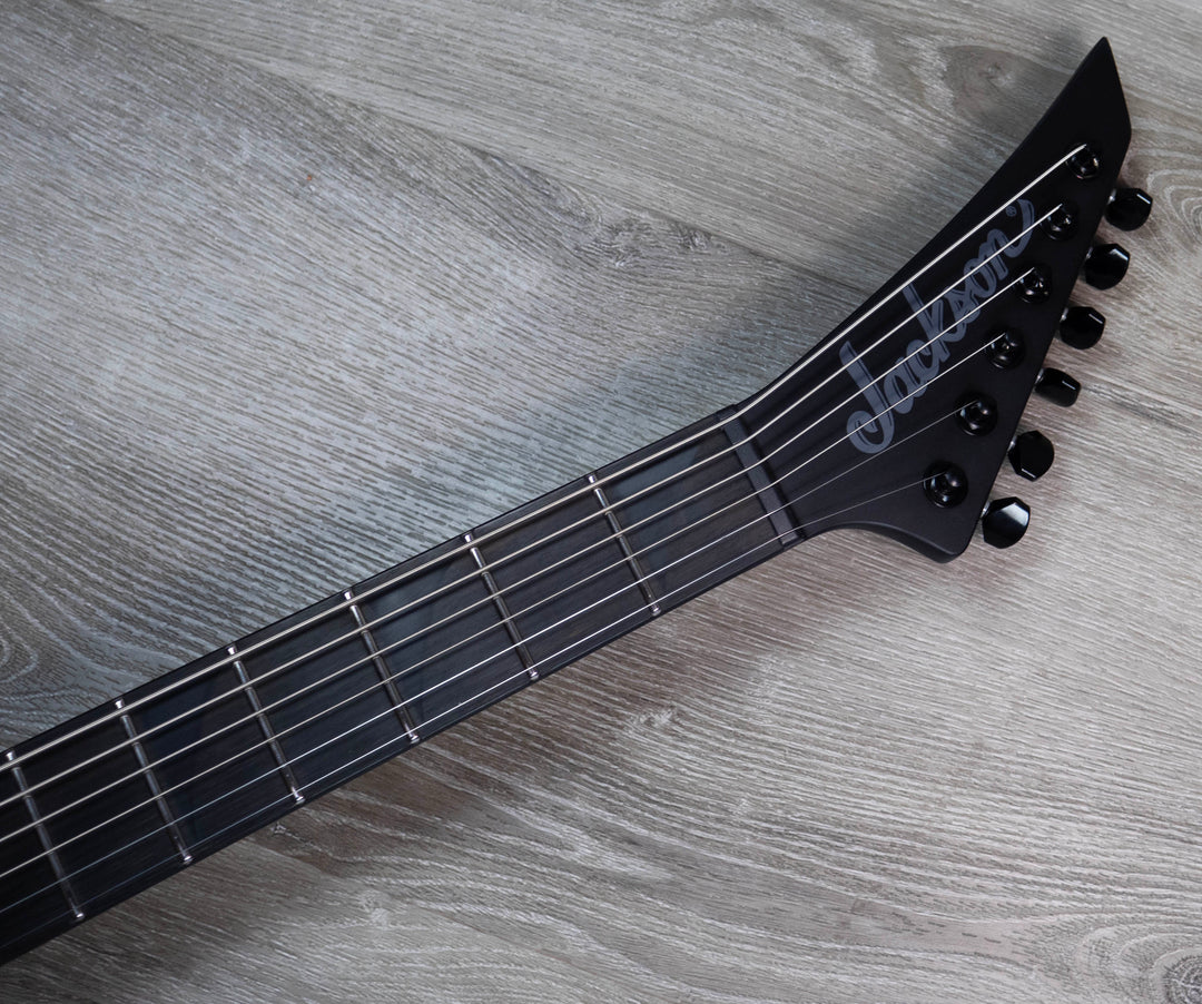 Jackson Pro Plus XT Kelly KE HT6 Baritone, Ebony Fingerboard, Satin Black