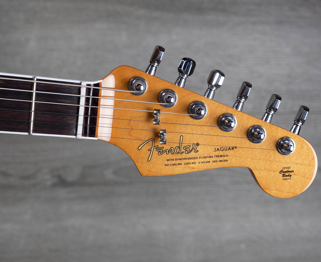 Fender Kurt Cobain Jaguar, touche en palissandre, Sunburst 3 couleurs