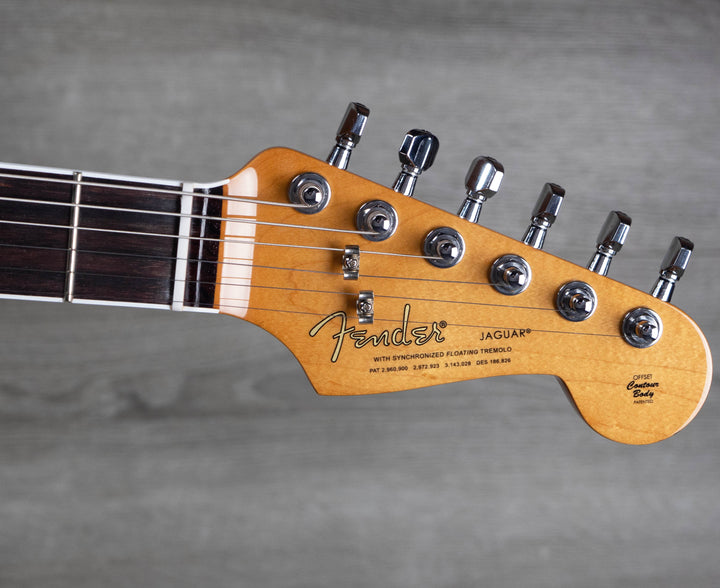 Fender Kurt Cobain Jaguar, touche en palissandre, Sunburst 3 couleurs