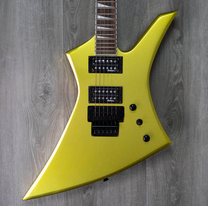 Jackson X Series Kelly KEX, Laurel Fingerboard, Lime Green Metallic