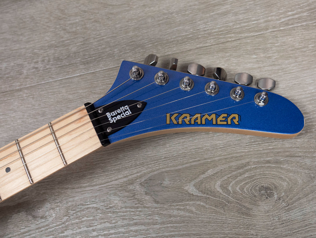 Kramer Baretta Special de segunda mano, azul metalizado