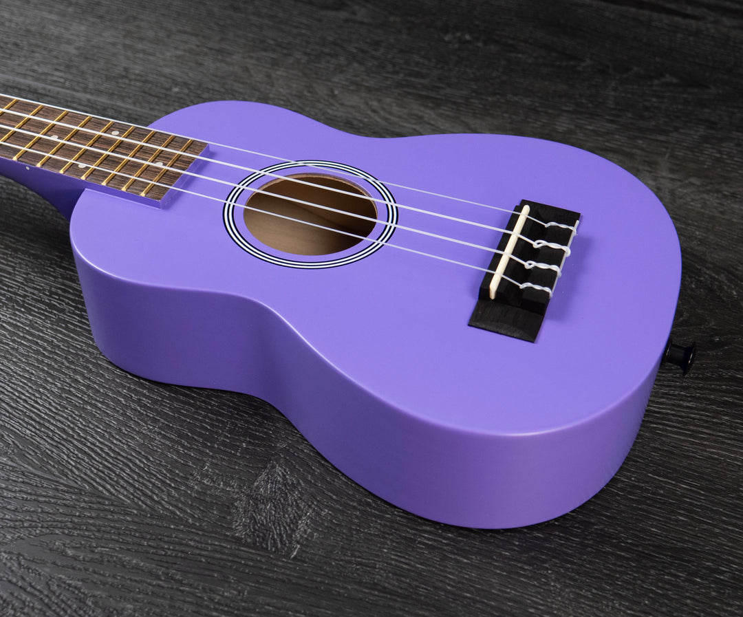 Kala UltraViolet Ukadelic Soprano Ukulele