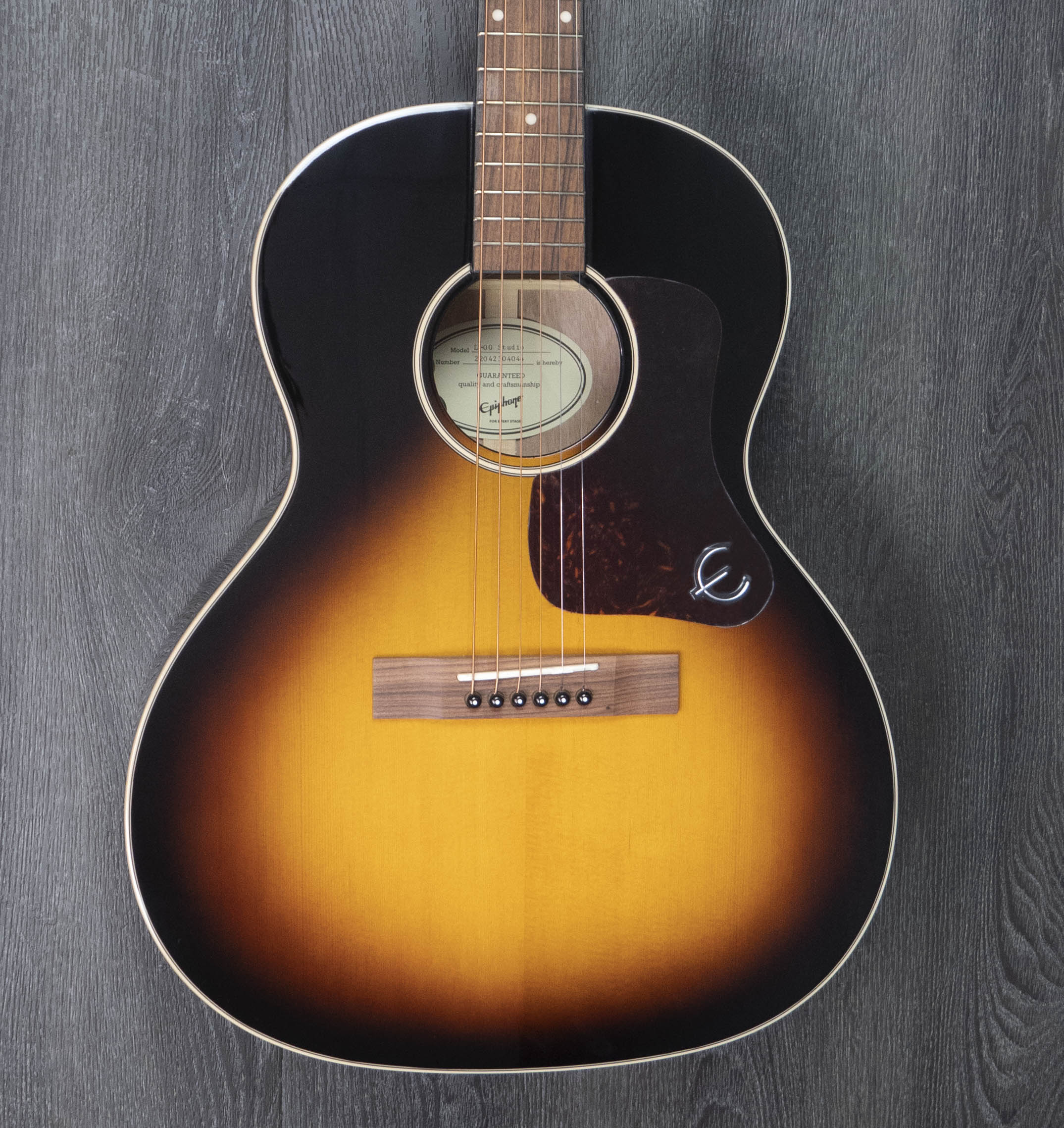 Epiphone L-00 Studio Electro Acoustic, Vintage Sunburst