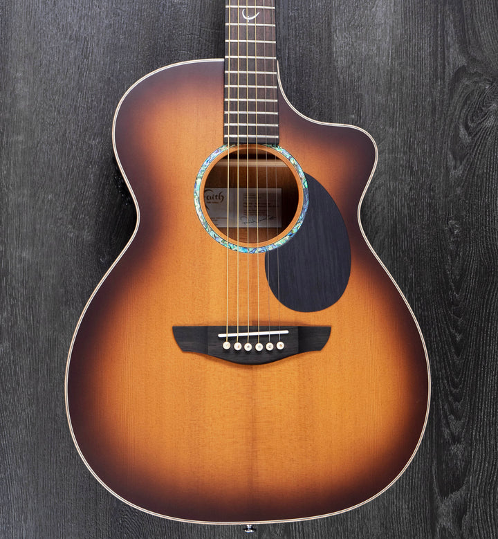 Faith Legacy Earth Electro-Acoustic, Satin Sunburst
