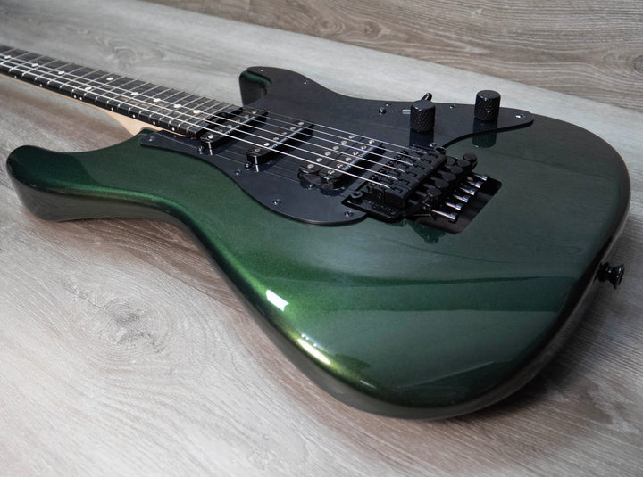 Charvel Pro-Mod So-Cal Style 1 HSS FR E, diapasón de ébano, verde Lambo