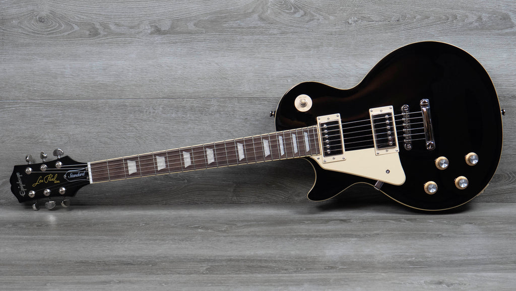 Epiphone Les Paul Standard 60s, Left-Handed, Ebony – A Strings