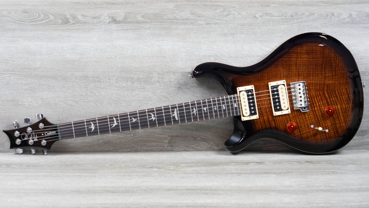 PRS SE Custom 24 Left Handed, Black Goldburst