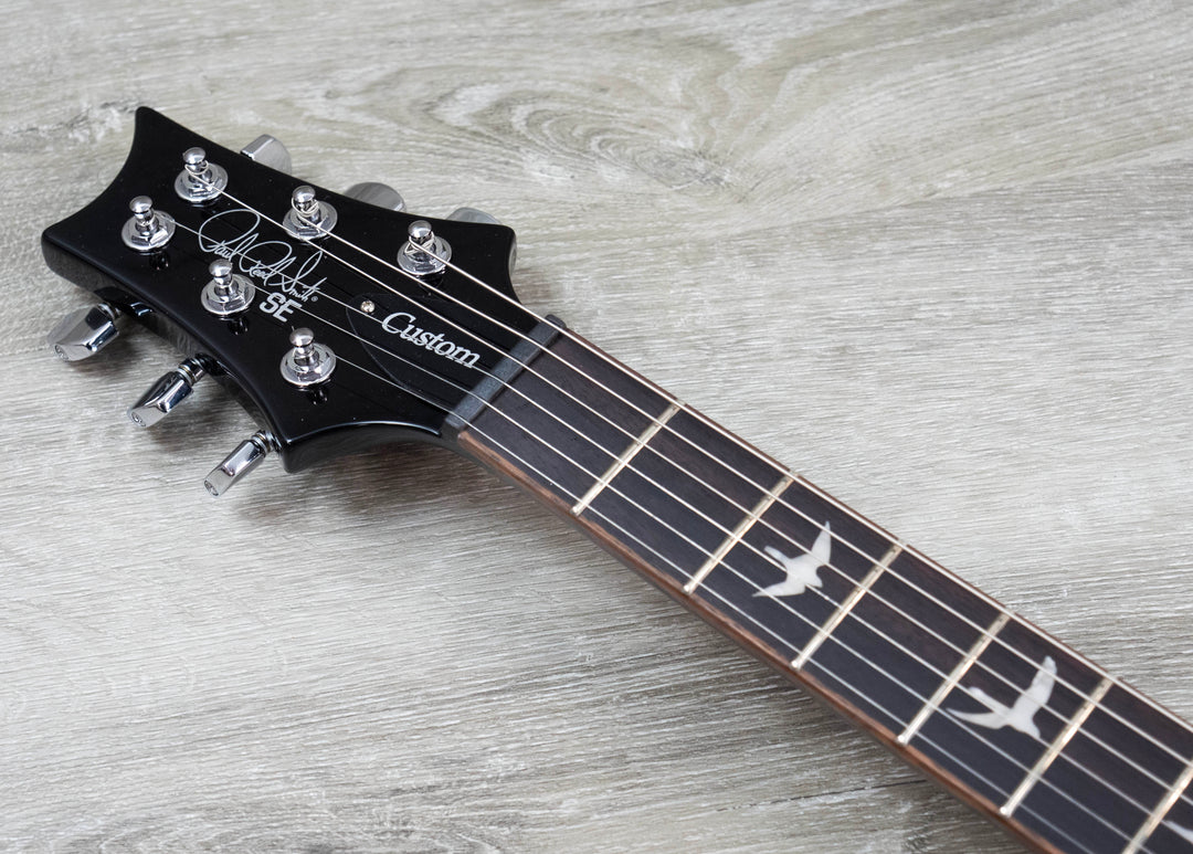 PRS SE Custom 24 Left Handed, Black Goldburst