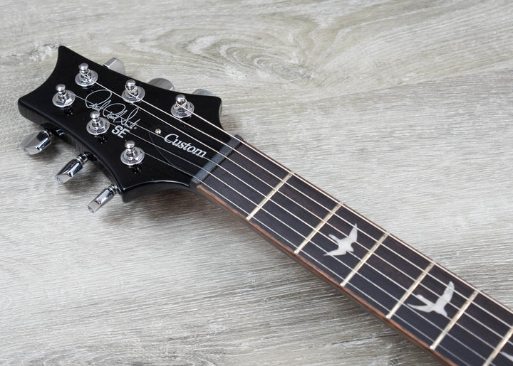 PRS SE Custom 24 Left Handed, Black Goldburst