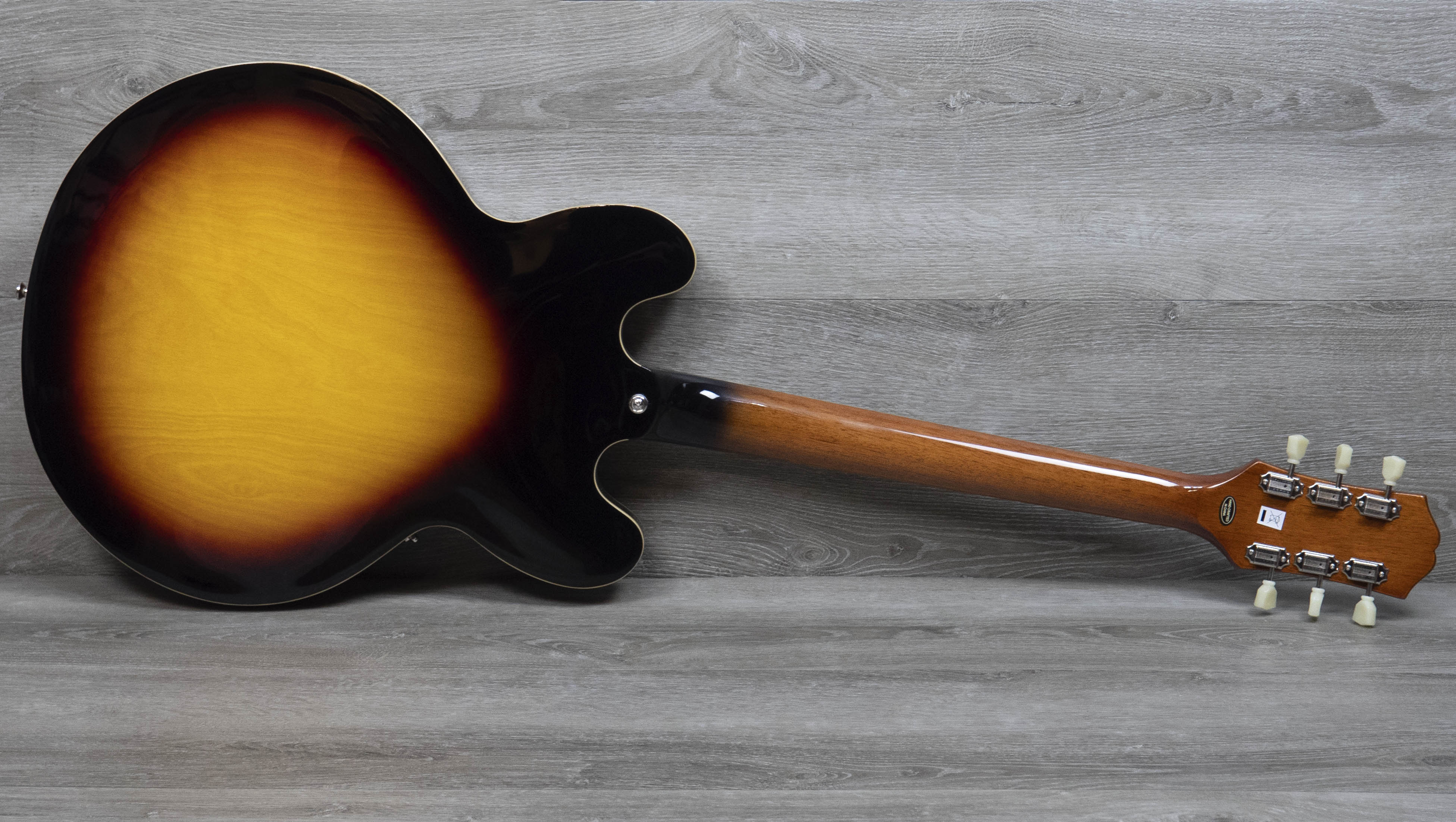 Epiphone ES-335 Left Handed, Vintage Sunburst – A Strings