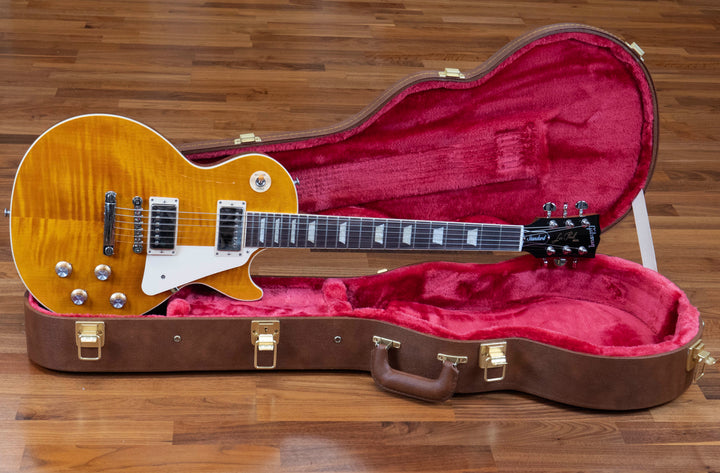 Gibson Les Paul Standard 60s Figured Top, Honey Amber #216950195