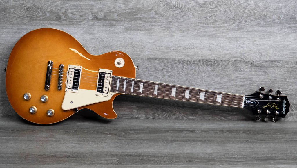 Epiphone Les Paul Classic, Honeyburst – A Strings
