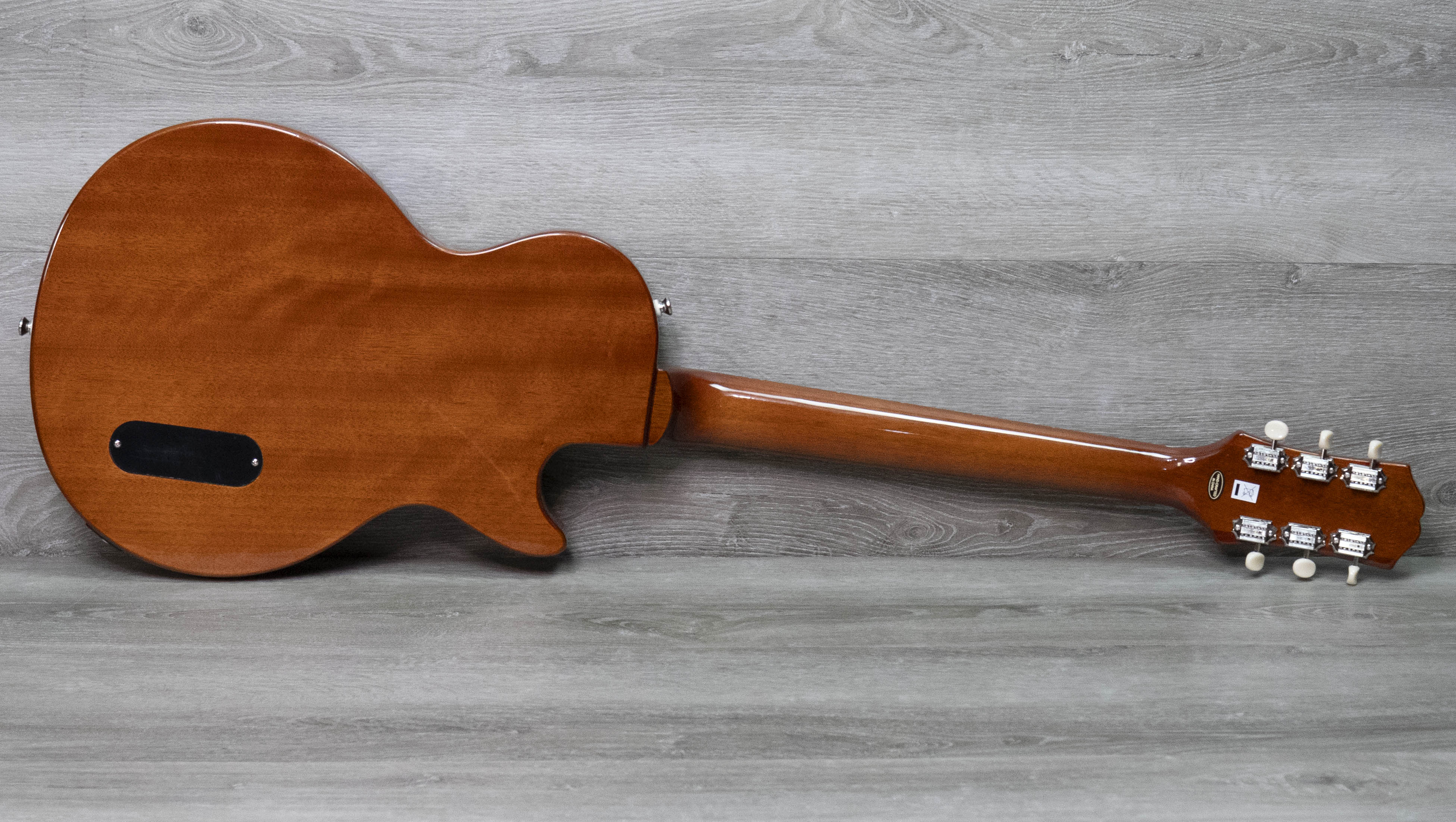 Epiphone Les Paul Junior Left-Handed, Vintage Sunburst – A Strings