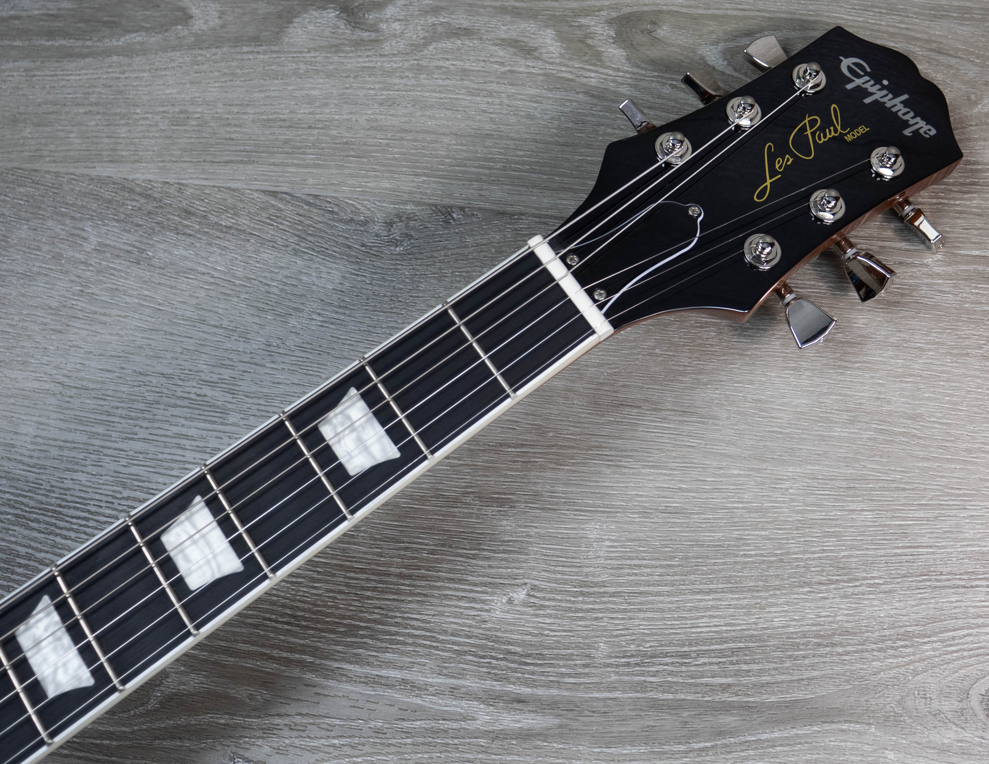 Epiphone Les Paul Modern Figured, Mojave Burst – A Strings