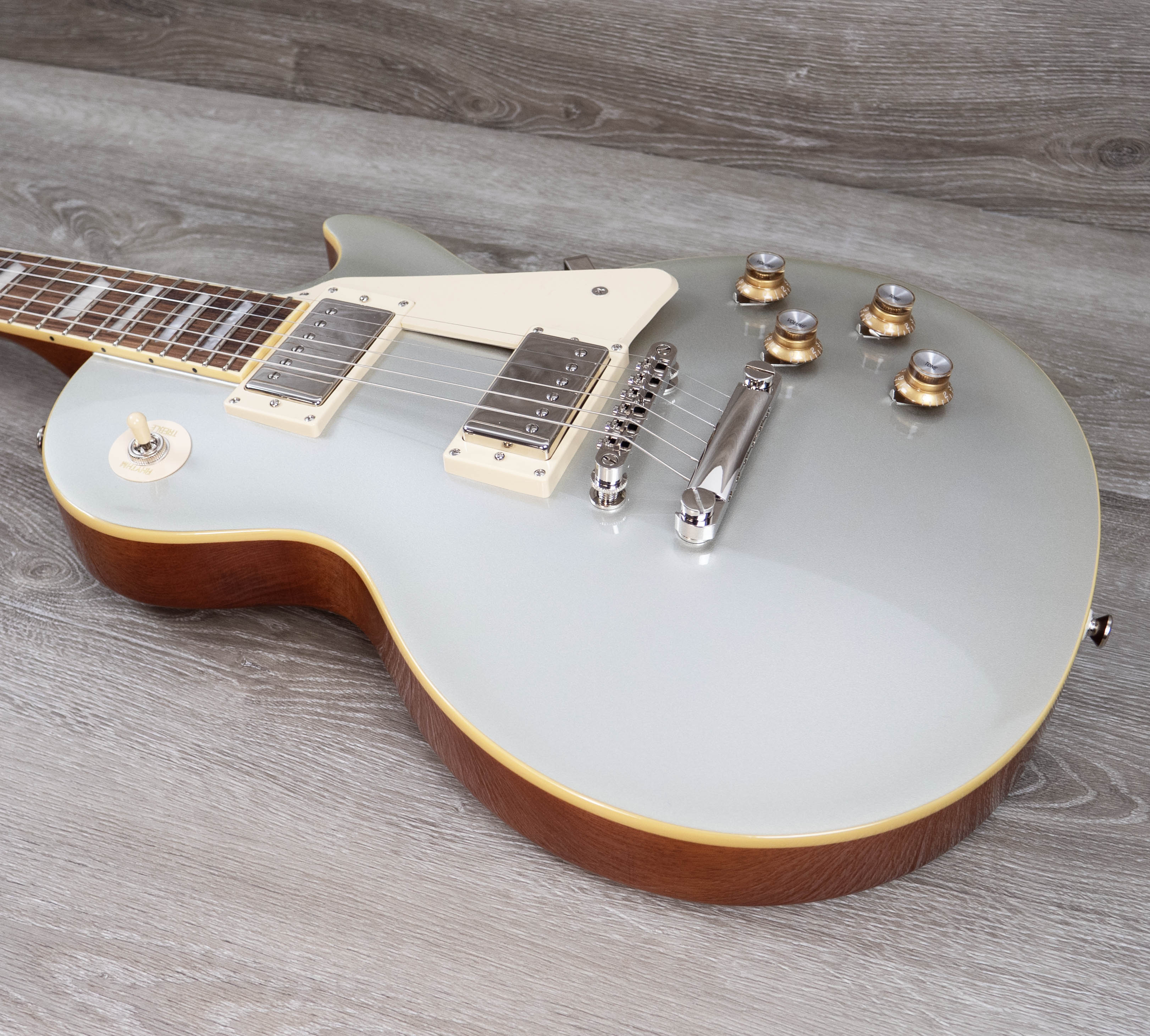 Epiphone Les Paul Standard 60s, Silver Mist – A Strings