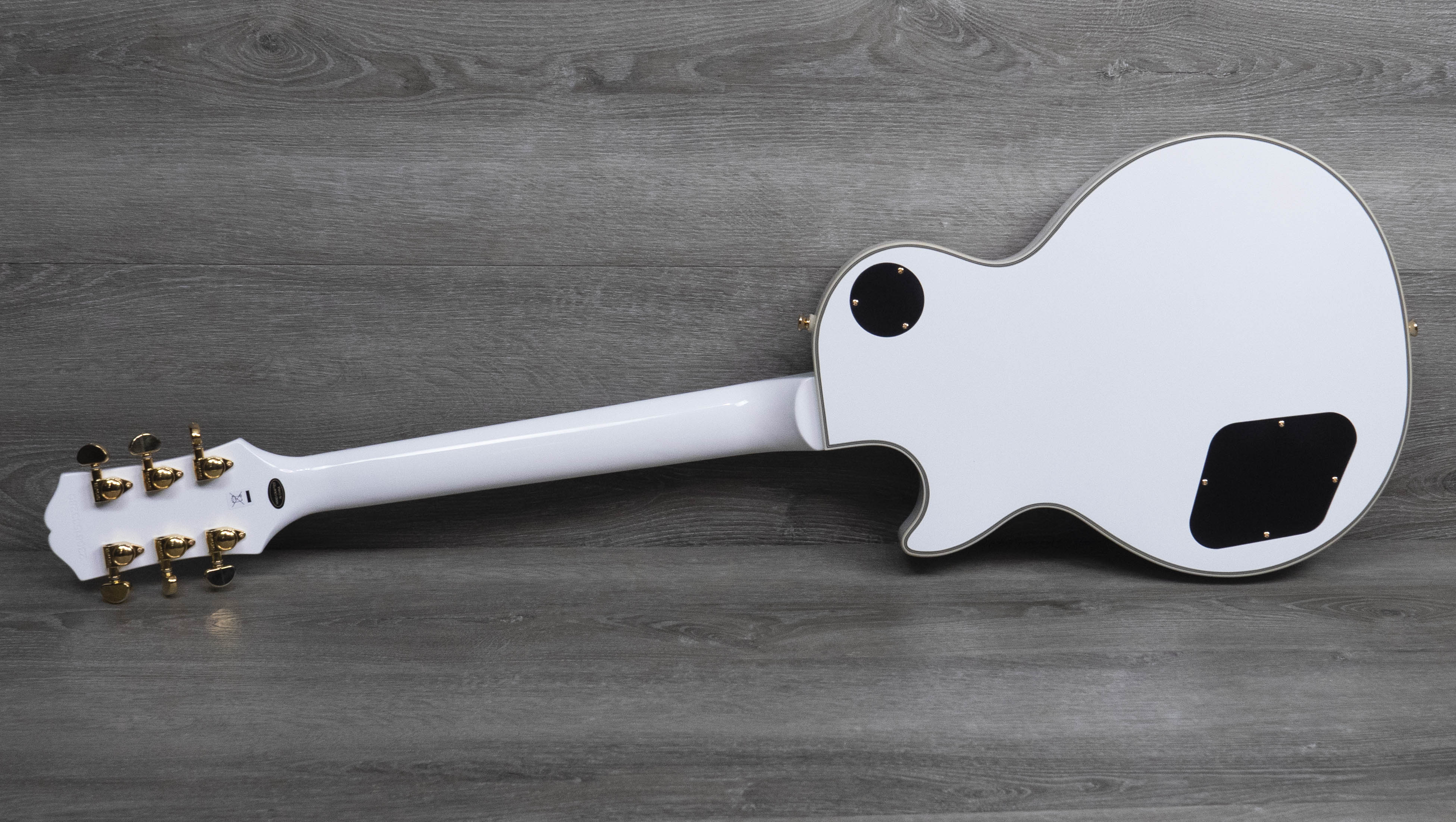 Epiphone Les Paul Custom, Alpine White – A Strings