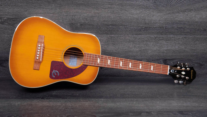 Epiphone Lil' Tex Travel Acoustic, Faded Cherry