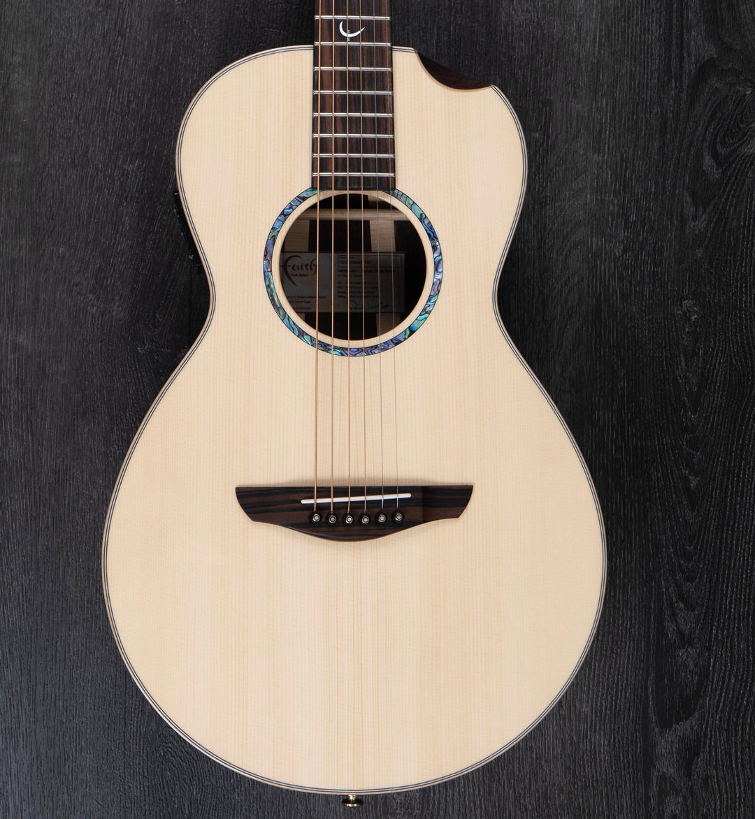 Faith HiGloss 3 Mercury Electro-Acoustic, 3-Piece Rosewood Back w/ Scoop