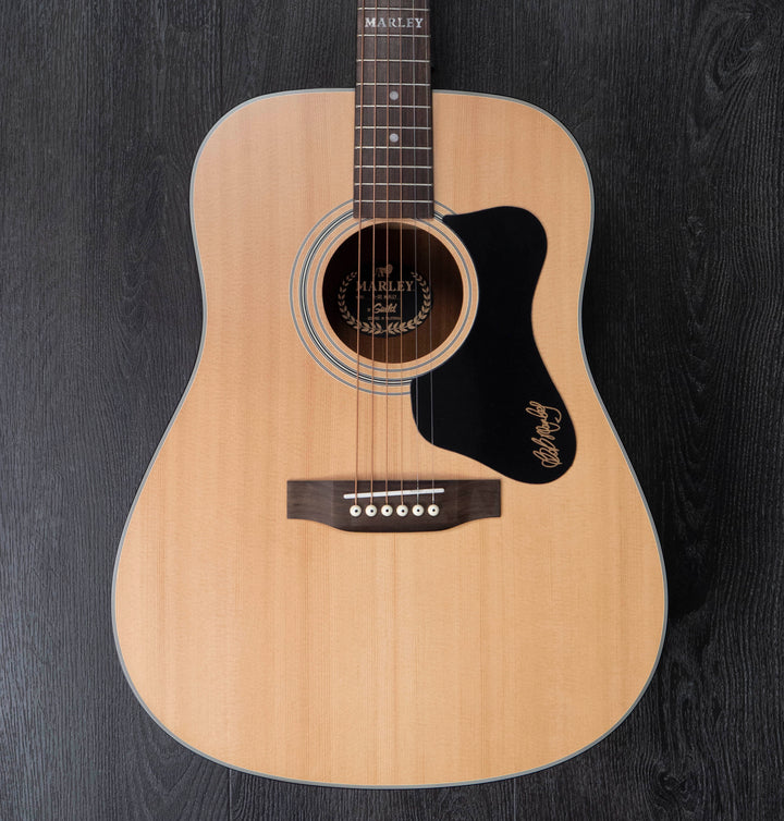 Guild A-20 Marley Acoustic Dreadnought, Solid Sitka Spruce Top, Mahogany Back and Sides