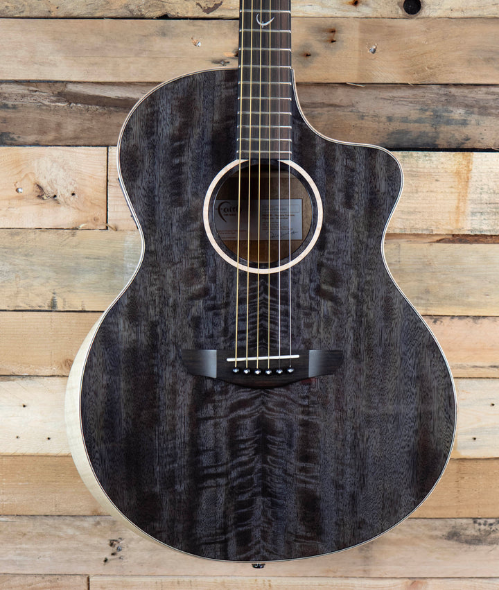 Série Faith FX Neptune électro-acoustique, tout en bois massif Java Mango, gris poussière de lune