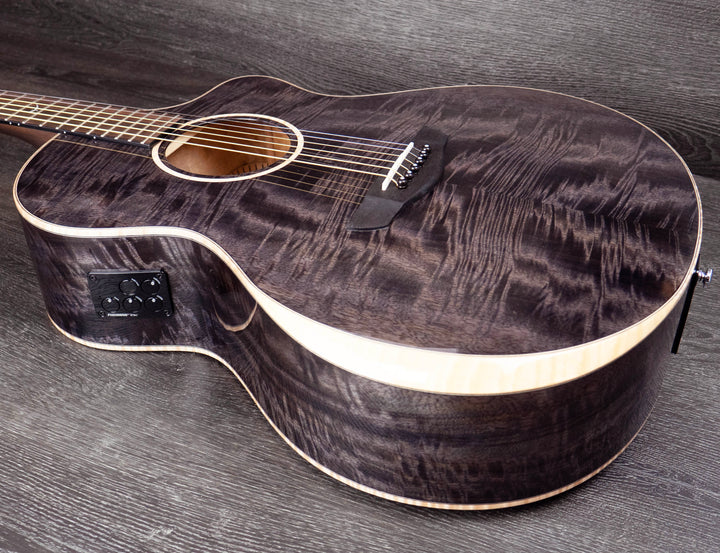 Faith FX Series Neptune Electro-Acoustic, All Solid Java Mango, Moondust Grey