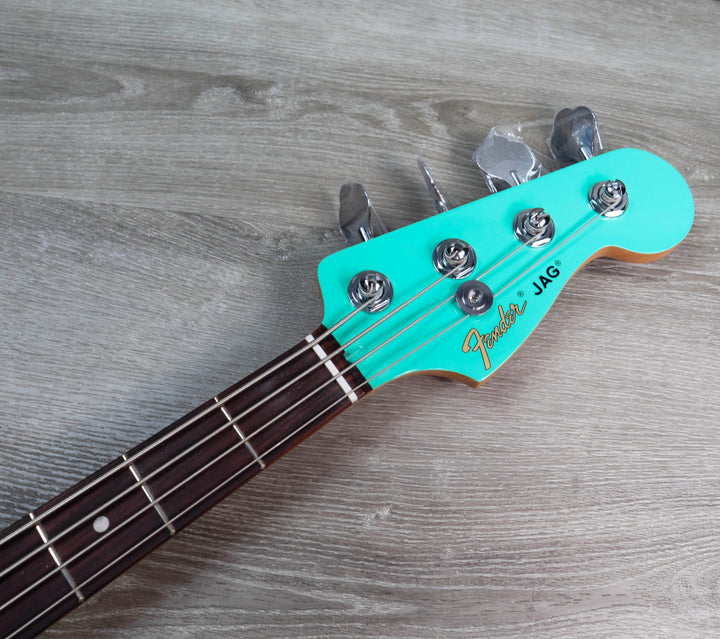 Fender Limited Edition Mark Hoppus Jaguar Bass, Rosewood Fingerboard, Sea Foam Green