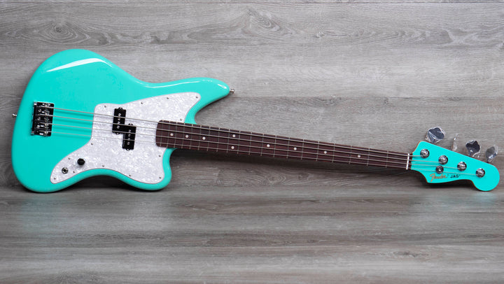 Fender Limited Edition Mark Hoppus Jaguar Bass, Rosewood Fingerboard, Sea Foam Green